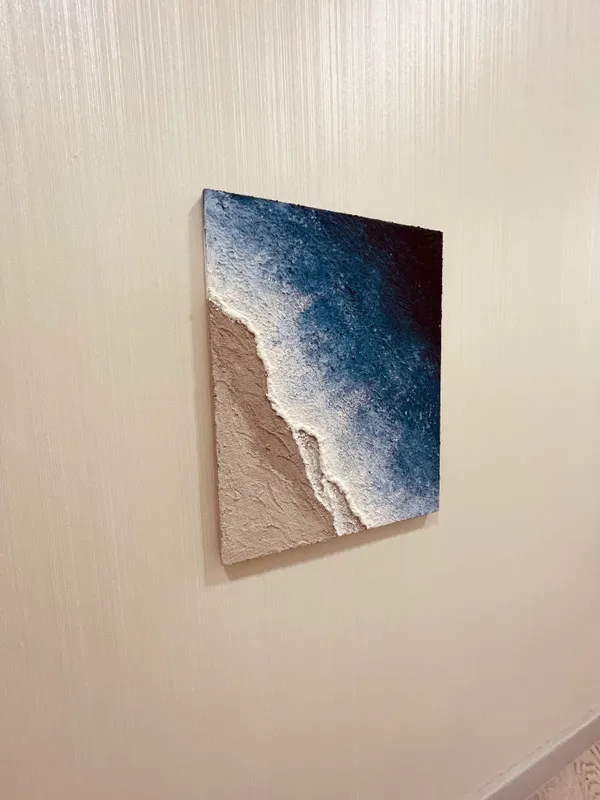 Картина на планшете 50*40. "Берег тишины" 3