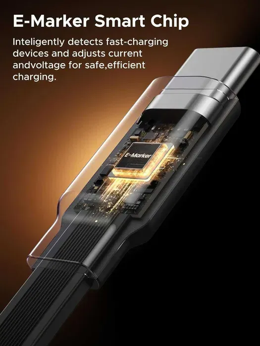 Зарядное устройство UGREEN 100W с выдвижным USB-C — фото 1