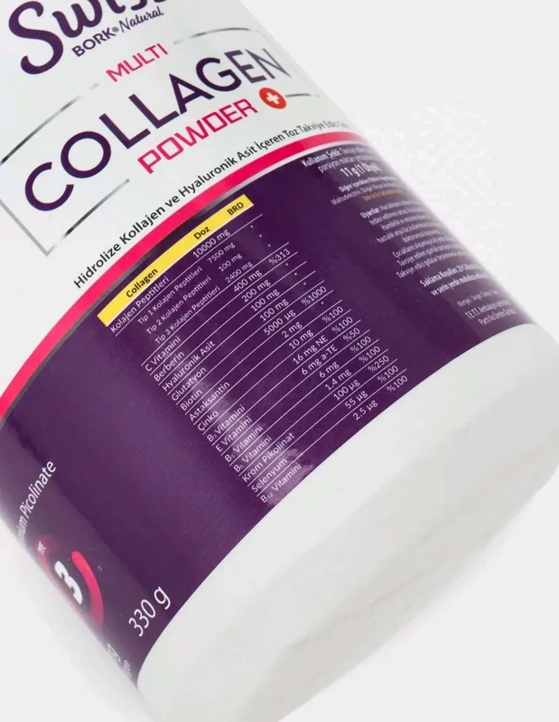 Swiss Bork Multi Collagen Powder, 330 gr — фото 5
