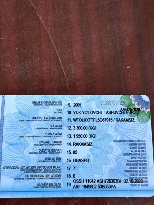 Ford metanda yuradi