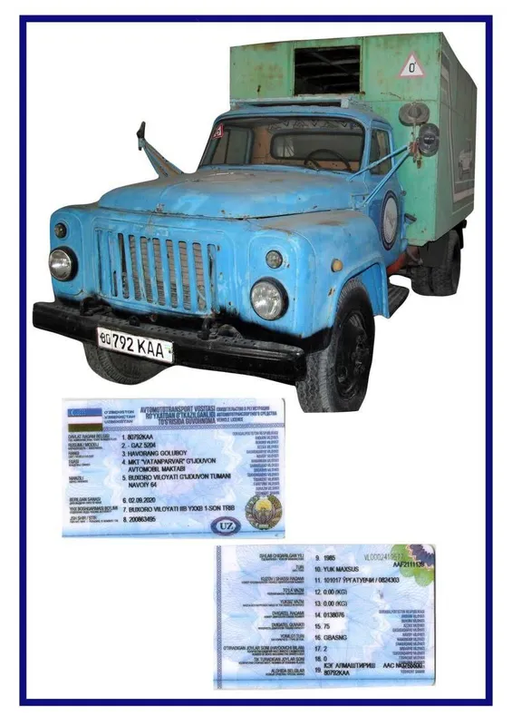 Gaz yuk avtomobili