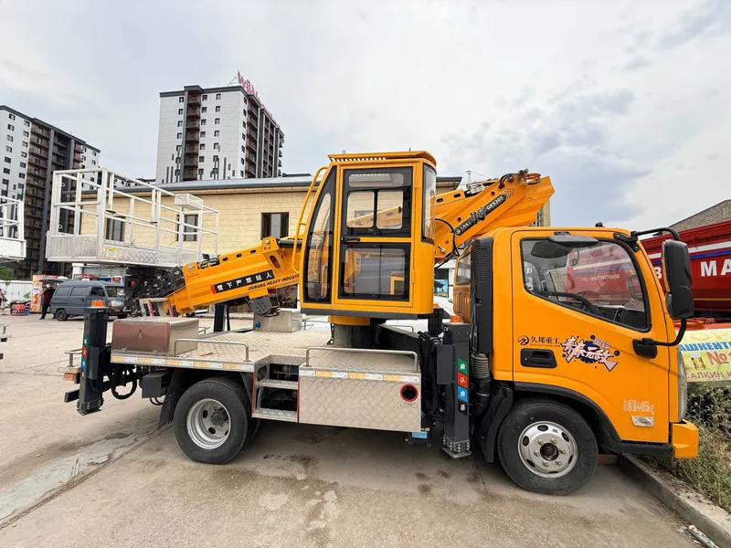 JMC Foton Howo avtovishka avtokran ЖМС Фотон Хово автокран автовышка