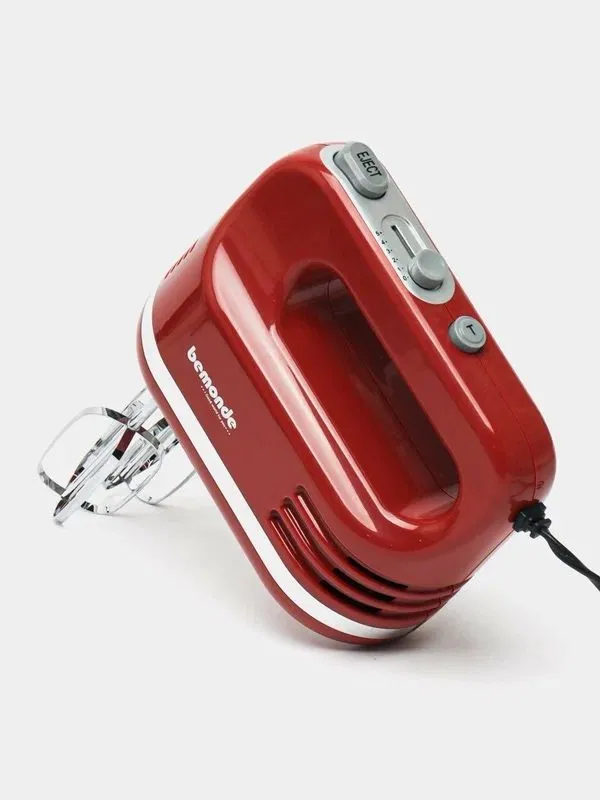 Миксер ручной Bemonde Turbo BM-HM1019, мощность 400Вт 1 Миксер ручной Bemonde Turbo BM-HM1019, мощность 400Вт 1
