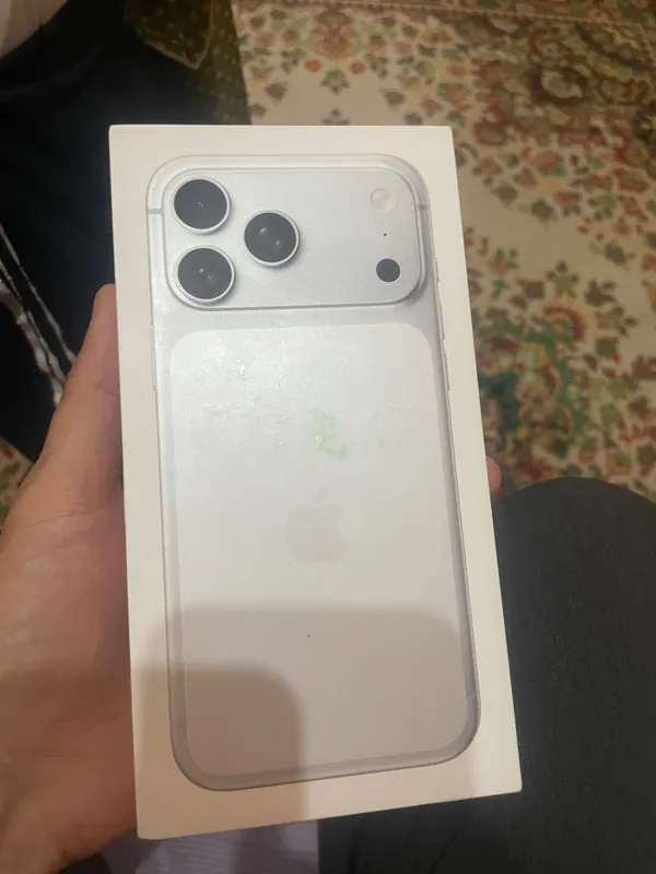 Iphone 17 pro max silver 256