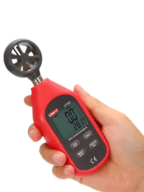 Анемометр UNI-T UT363 - измерение скорости ветра и температуры — фото 3