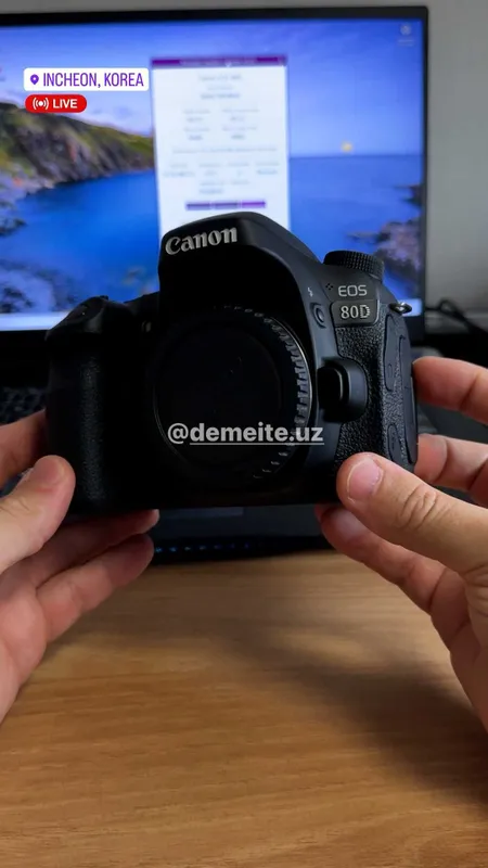 Canon EOS 80D Body: Probeg: 10.552 — фото 1