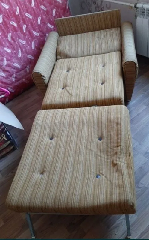 Продаётся кресло-кровать. Производство Чехословакия — фото 1
