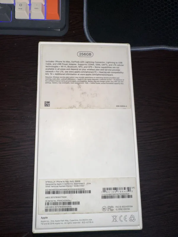 IPhone Xs Max Gold 256 gb — фото 1