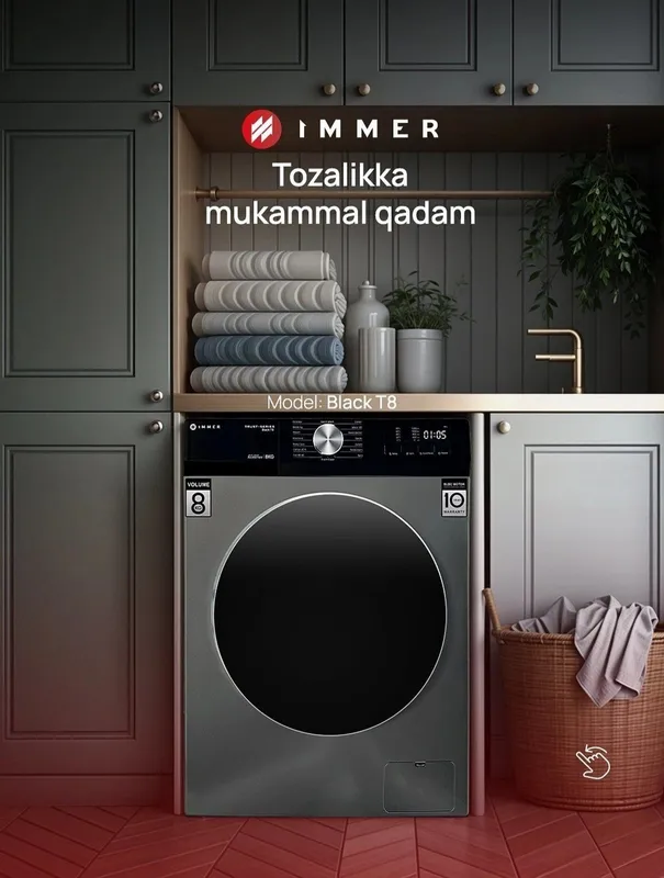 IMMER kir yuvish mashinasi 1 IMMER kir yuvish mashinasi 1