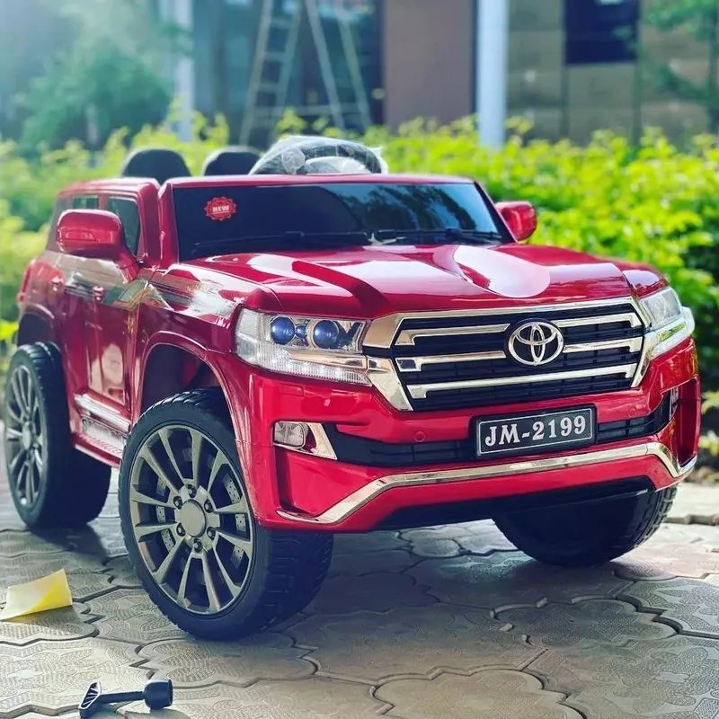 Toyota Land Cruiser 200 детская машина с пультом электромобиль 1
