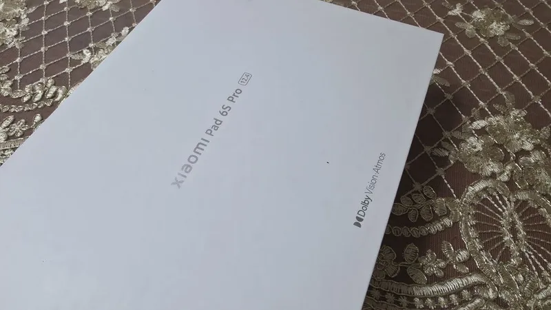 Xiaomi pad 6s pro 6