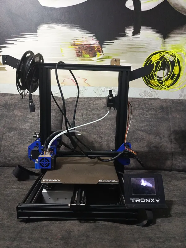 3D принтер TRONXY xy-2 pro новый использовалься только один раз