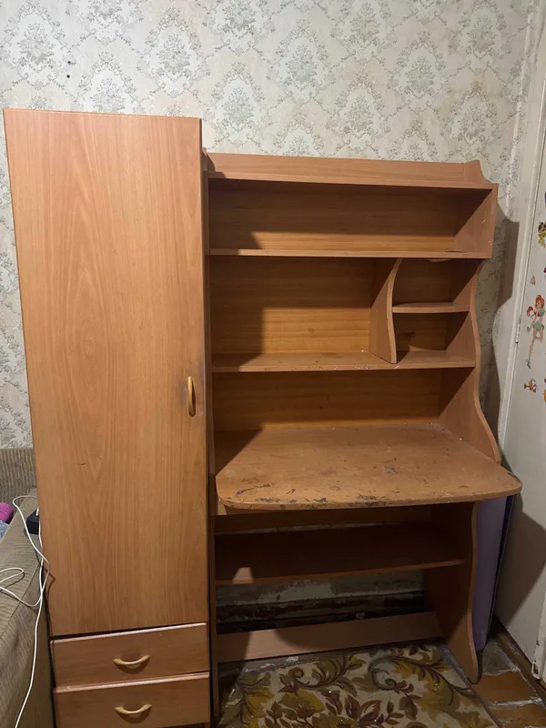Школьный (письменный) стол со шкафом БЕСПЛАТНО 3