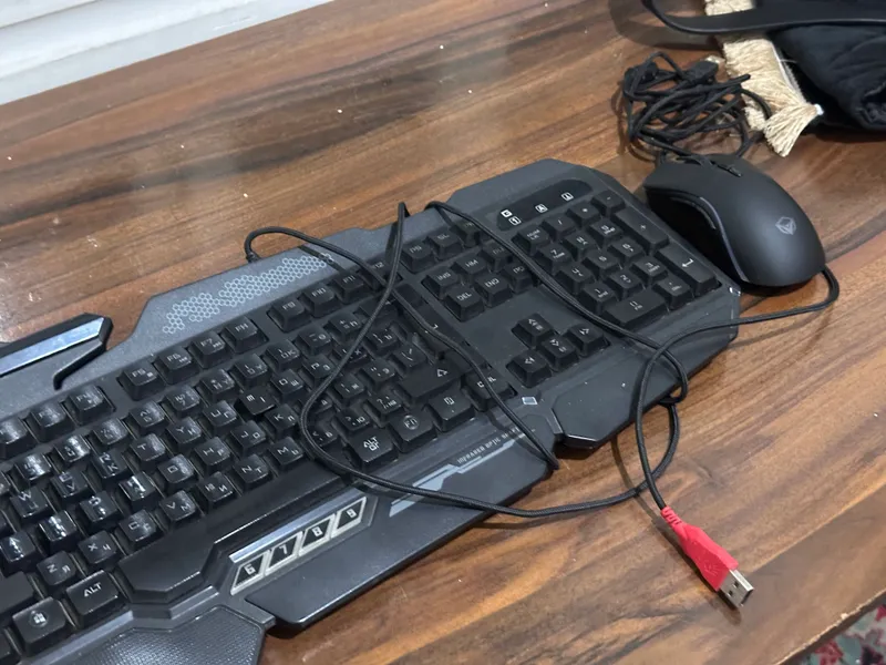 KLAVIATURA VA MISHKA KOMPLEKT IKKALASIHAM RGB 2