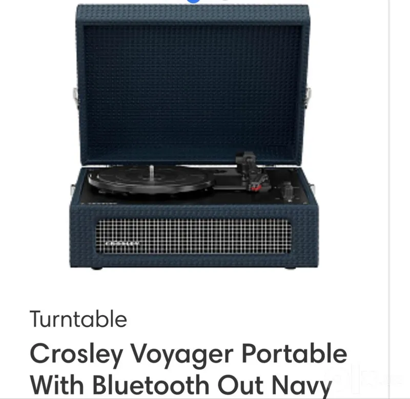 Crosley Voyager Portable gramofoni 4 Crosley Voyager Portable gramofoni 4