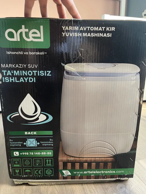 Компактная мини-стиральная машина Artel Mini (полуавтомат) 2 Компактная мини-стиральная машина Artel Mini (полуавтомат) 2