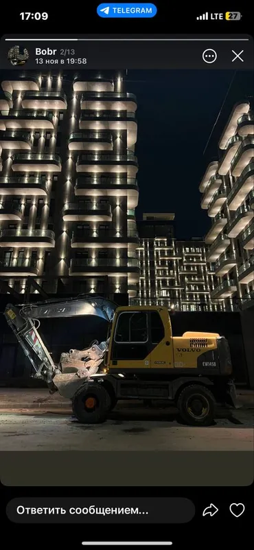 Ekskavator 140 dan 55 kichkina 210 kota kalosni ekskavatorlar