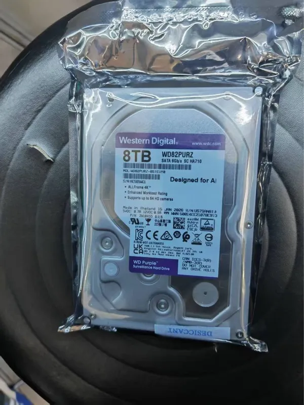 Western Digital WD Purple HDD Sotiladi 3 Western Digital WD Purple HDD Sotiladi 3
