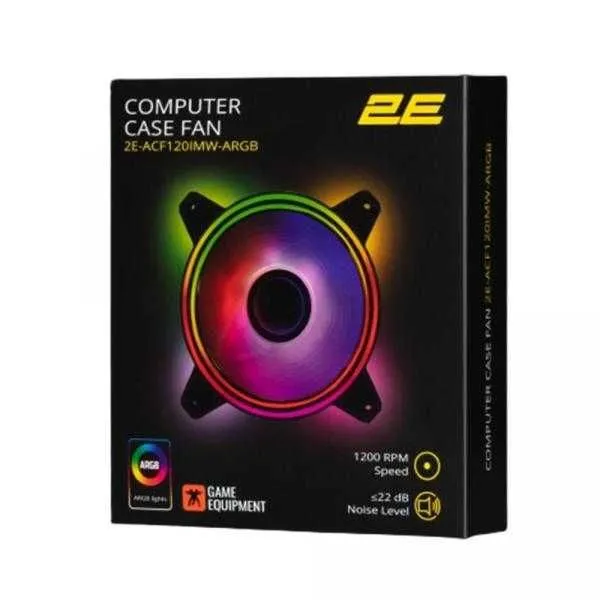 Вентилятор для корпуса 2E Gaming Infinity ACF120IW-ARGB — фото 3