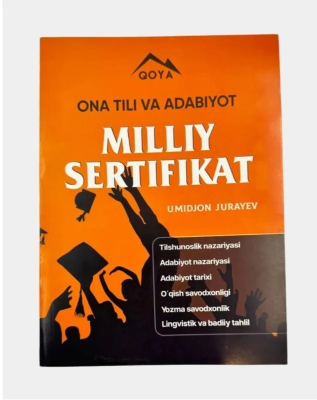 Доставка. milliy sertifikat ona tili va adabiyot test topshiriqlari 3 Доставка. milliy sertifikat ona tili va adabiyot test topshiriqlari 3