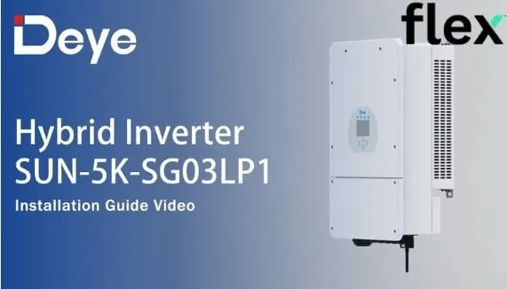 Deye lovoltaj inverter 5kW gibrid