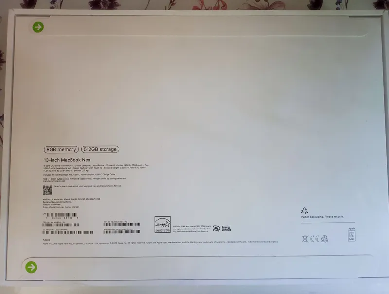 MacBook Neo 512GB, новый, запечатанный 2 MacBook Neo 512GB, новый, запечатанный 2