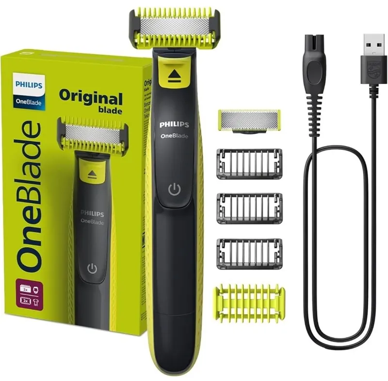 Philips Триммер для бороды и усов Триммер Philips OneBlade QP2824/10, — фото 3 Philips Триммер для бороды и усов Триммер Philips OneBlade QP2824/10, — фото 3