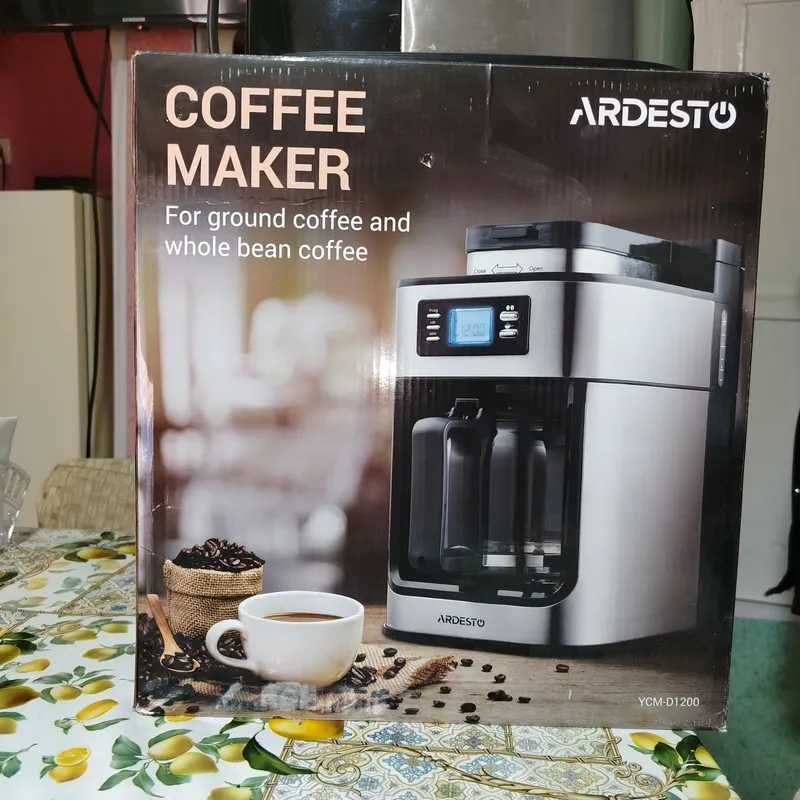 Tomchilatib qahva qaynatgich 1
