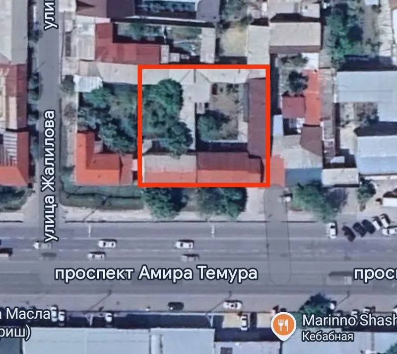 Yunusobodda yer hisobida uy sotiladi 12.08 sotix