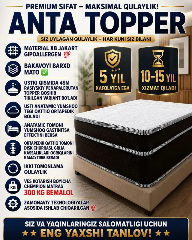 ortapedik matraslar