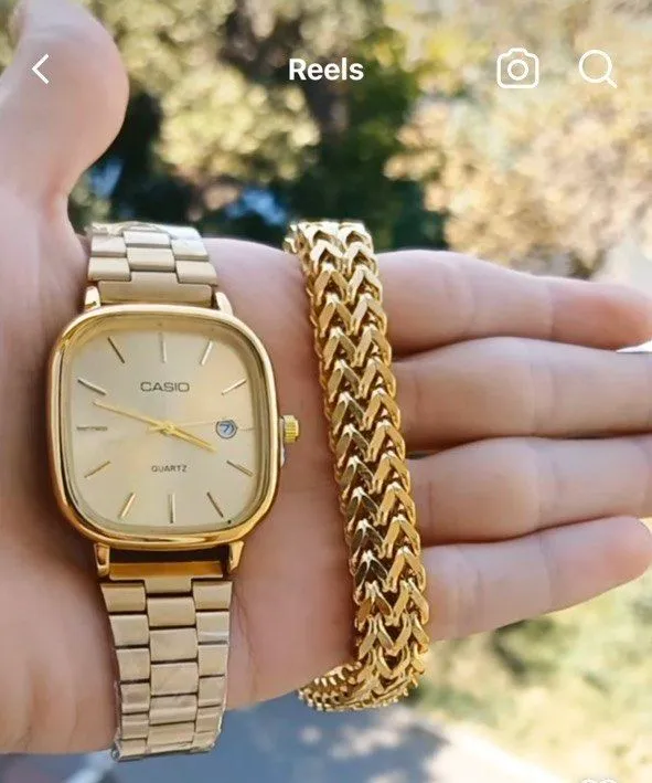 Braslet va casio soati