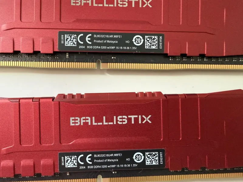 DDR4 2x8GB | 16GB | 3000MHz | 3200Hz 4