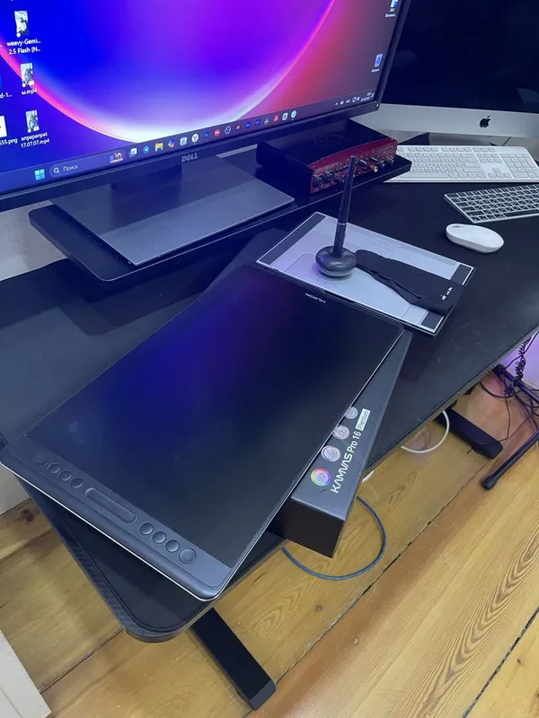 Huion Kamvas Pro 16 (с экраном) — полный комплект + гарантия! — фото 3