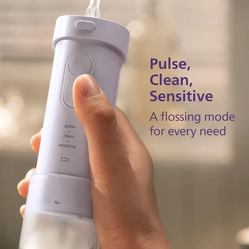 Philips Sonicare HX3333/23 Compact Flosser 1000 - portativ irrigator — фото 3