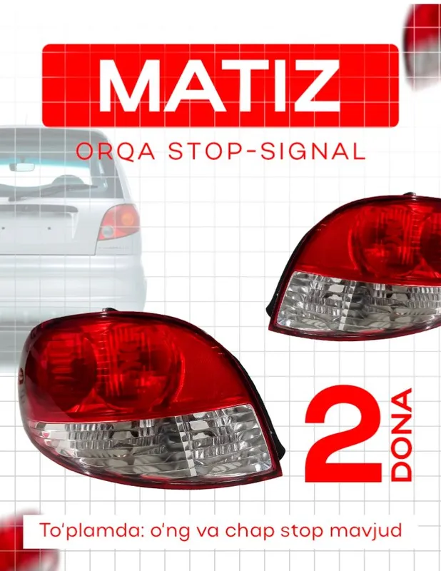 Matiz orqa fara 1