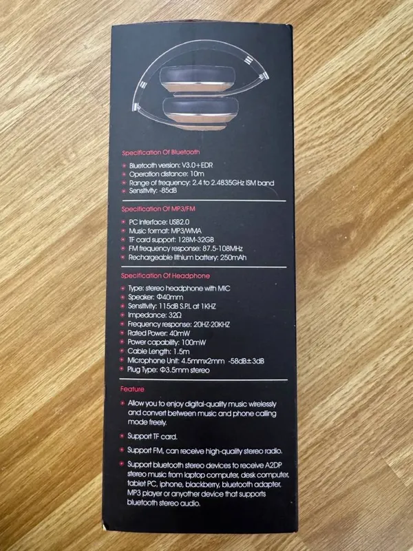 Bluetooth Наушники Beatssolo2 S460 6