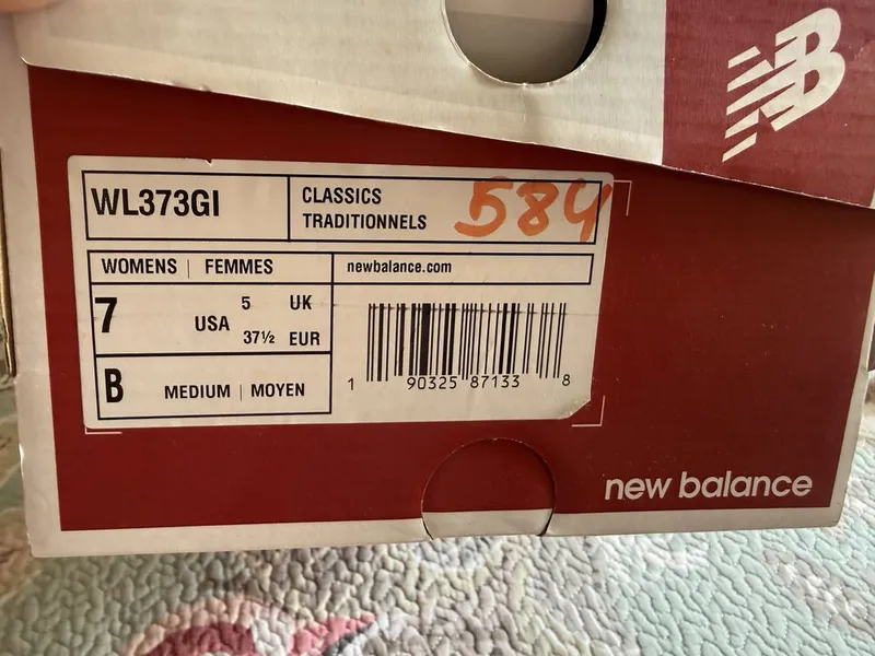 Кроссовки женские New balance. Оригинал! Размер 37,5 — фото 3 Кроссовки женские New balance. Оригинал! Размер 37,5 — фото 3