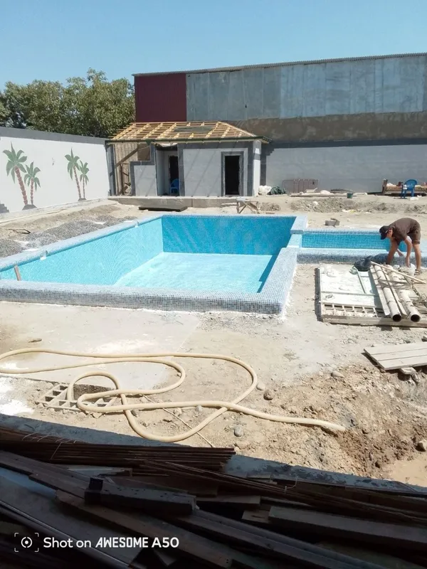 Eng soʻnggi va Yangi dizaynda Basseyn va Sharshara qurish xizmati — фото 4