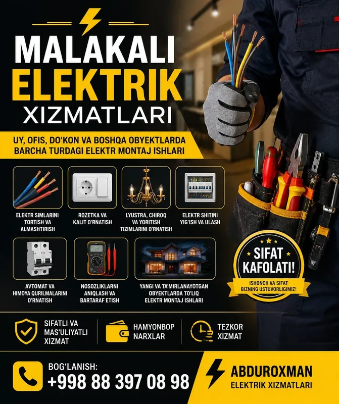 Malakali elektr xizmati Malakali elektr xizmati