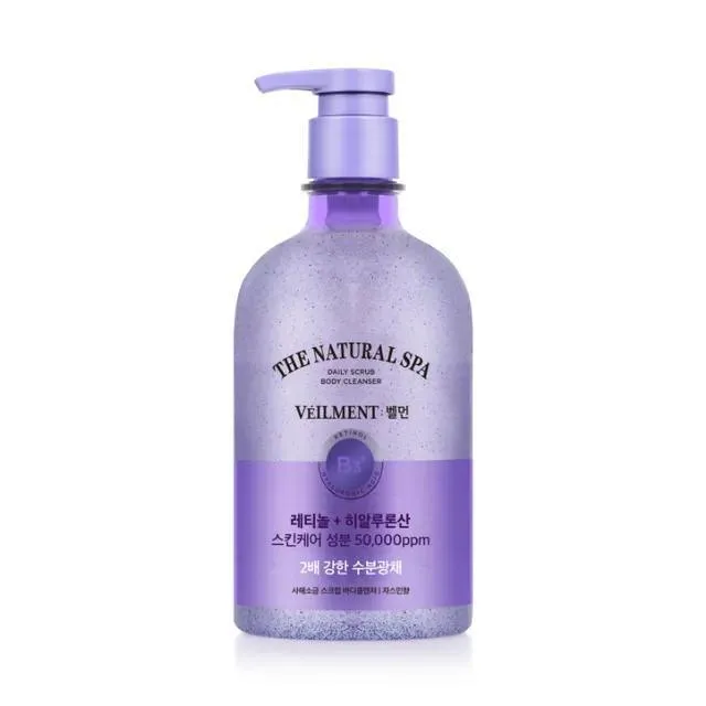 Гель-скраб для тела Veilment The Natural Spa Daily Scrub Body Cleanser