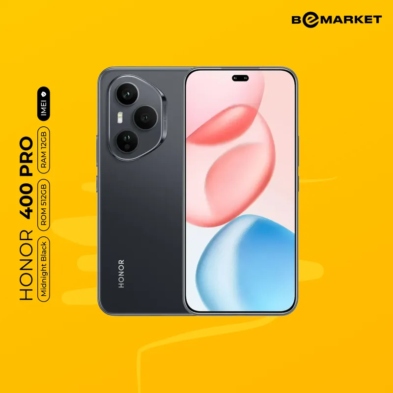 Honor 400 Pro, Midnight Black, 12/512 GB