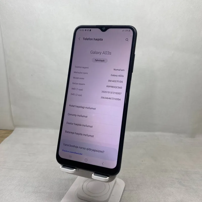 Samsung Galaxy A03s sotiladi — фото 1
