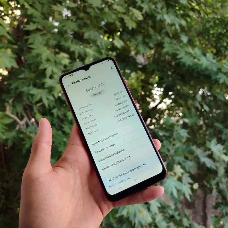 Samsung Galaxy A03 sotiladi — фото 3