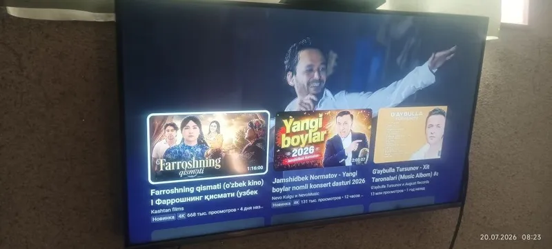 Samsung TV 40 лик оригинал сотилади смарт эмас лекин смарт бокс кушама 6 Samsung TV 40 лик оригинал сотилади смарт эмас лекин смарт бокс кушама 6