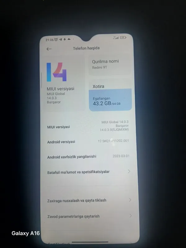 REDMI 9 T SMARTFON — фото 2