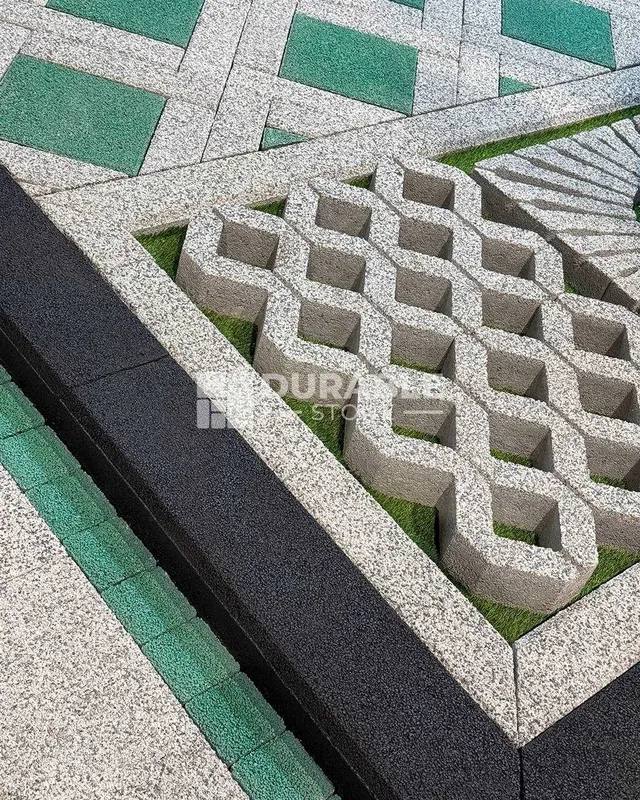 Брусчатка бетонная. Ташкент. Укладка брусчатки. — фото 3