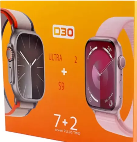 Smartwatch Ultra 2+S9, 2 часов, 7 ремешков 4