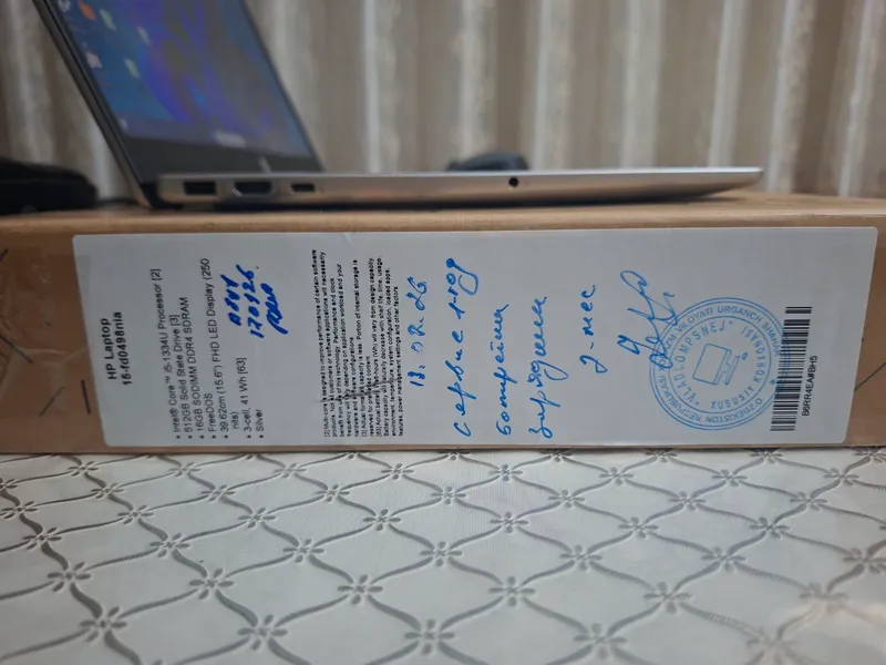 Hp noutbuk laptop 15-fd0498nia — фото 1