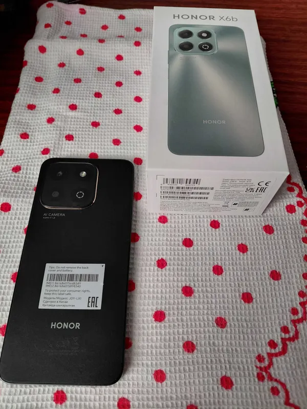 HONOR X6b 128GB (Karobka bor, holati yangidek ideal) — фото 2