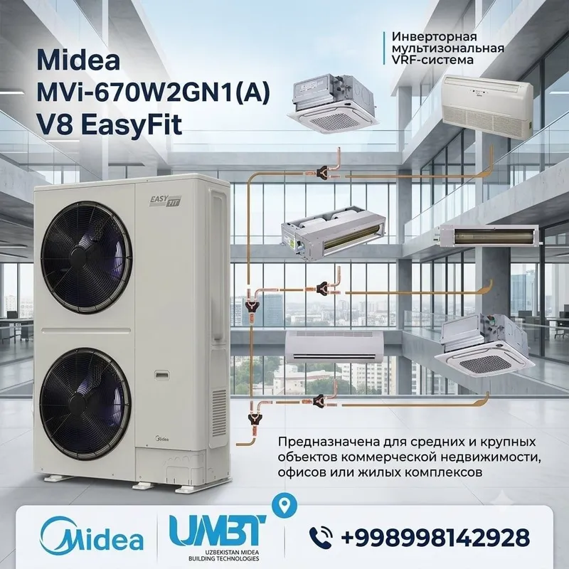 Easyfit VRF Midea Easyfit VRF Midea